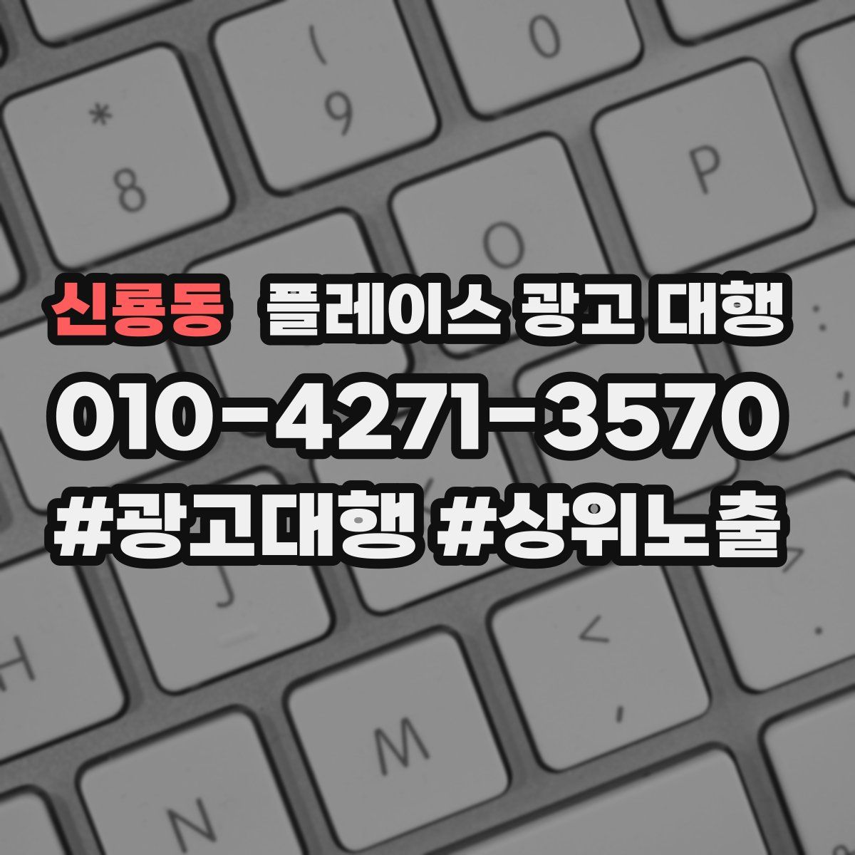 신룡동 플레이스 광고 대행