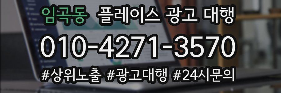 임곡동 플레이스 광고 대행