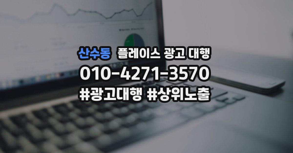산수동 플레이스 광고 대행
