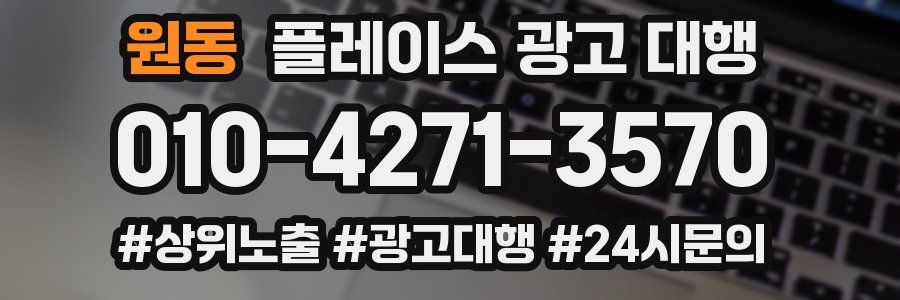 원동 플레이스 광고 대행