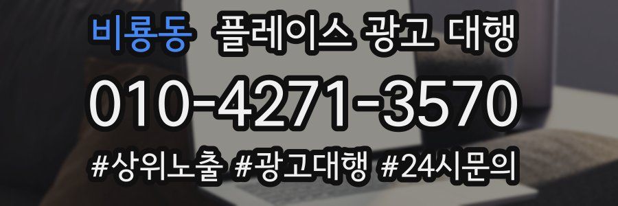 비룡동 플레이스 광고 대행