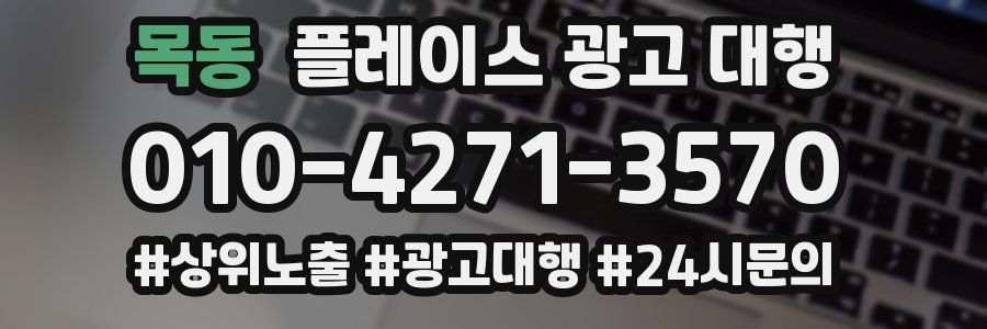 목동 플레이스 광고 대행