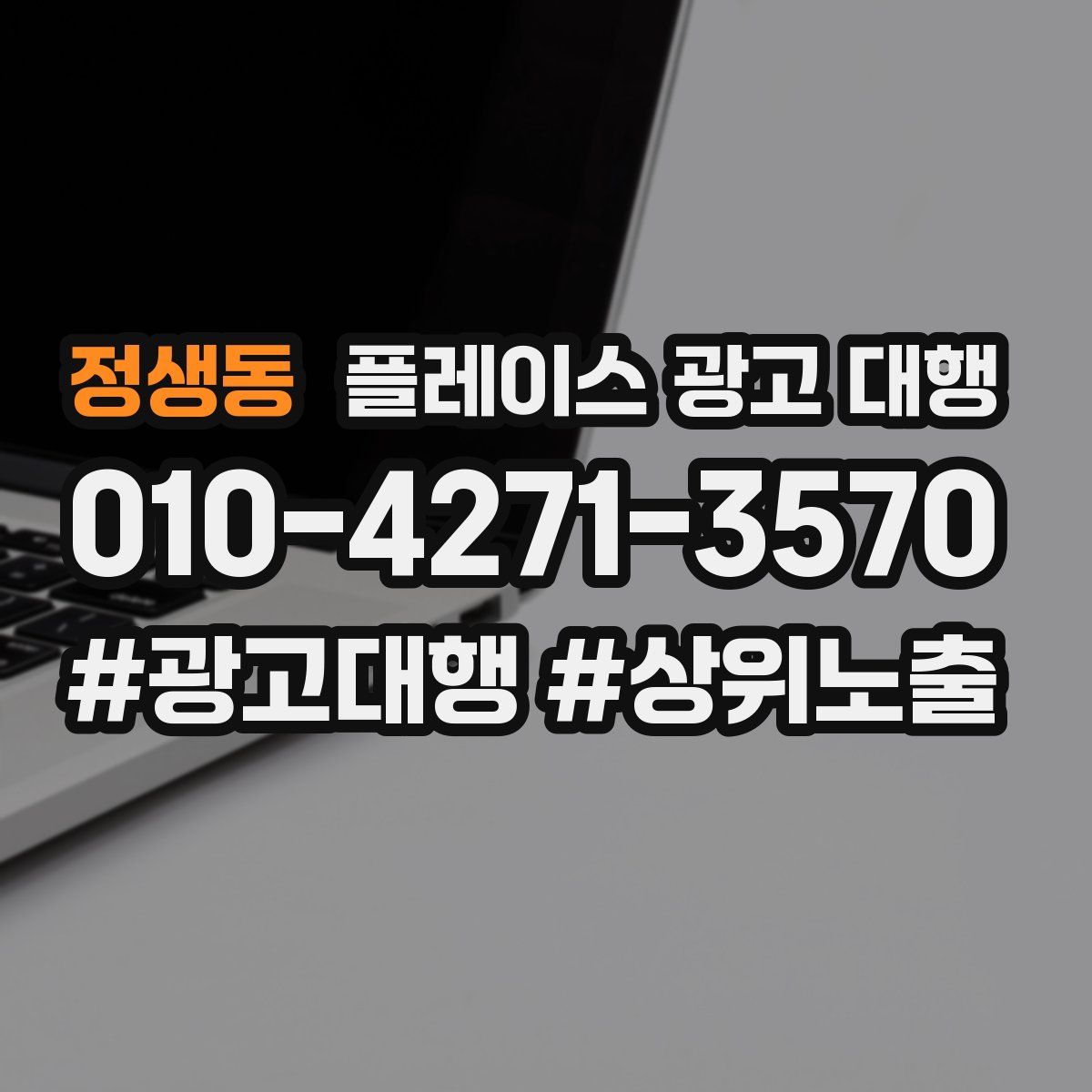 정생동 플레이스 광고 대행