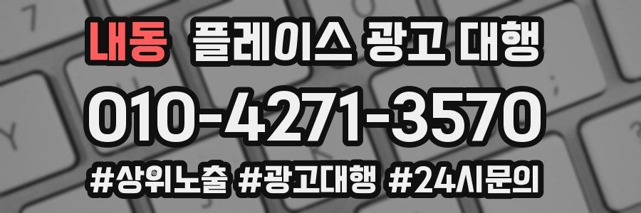내동 플레이스 광고 대행