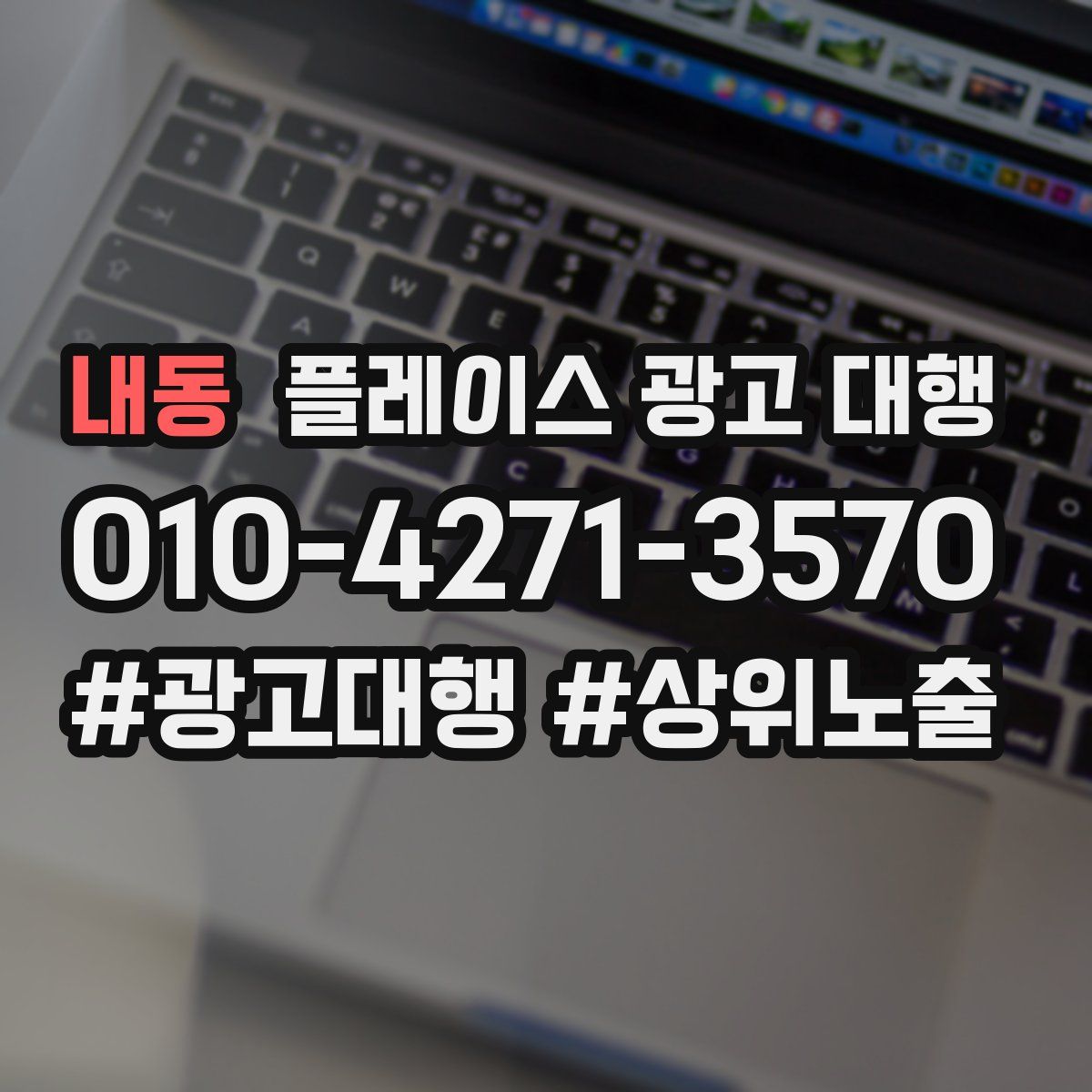 내동 플레이스 광고 대행
