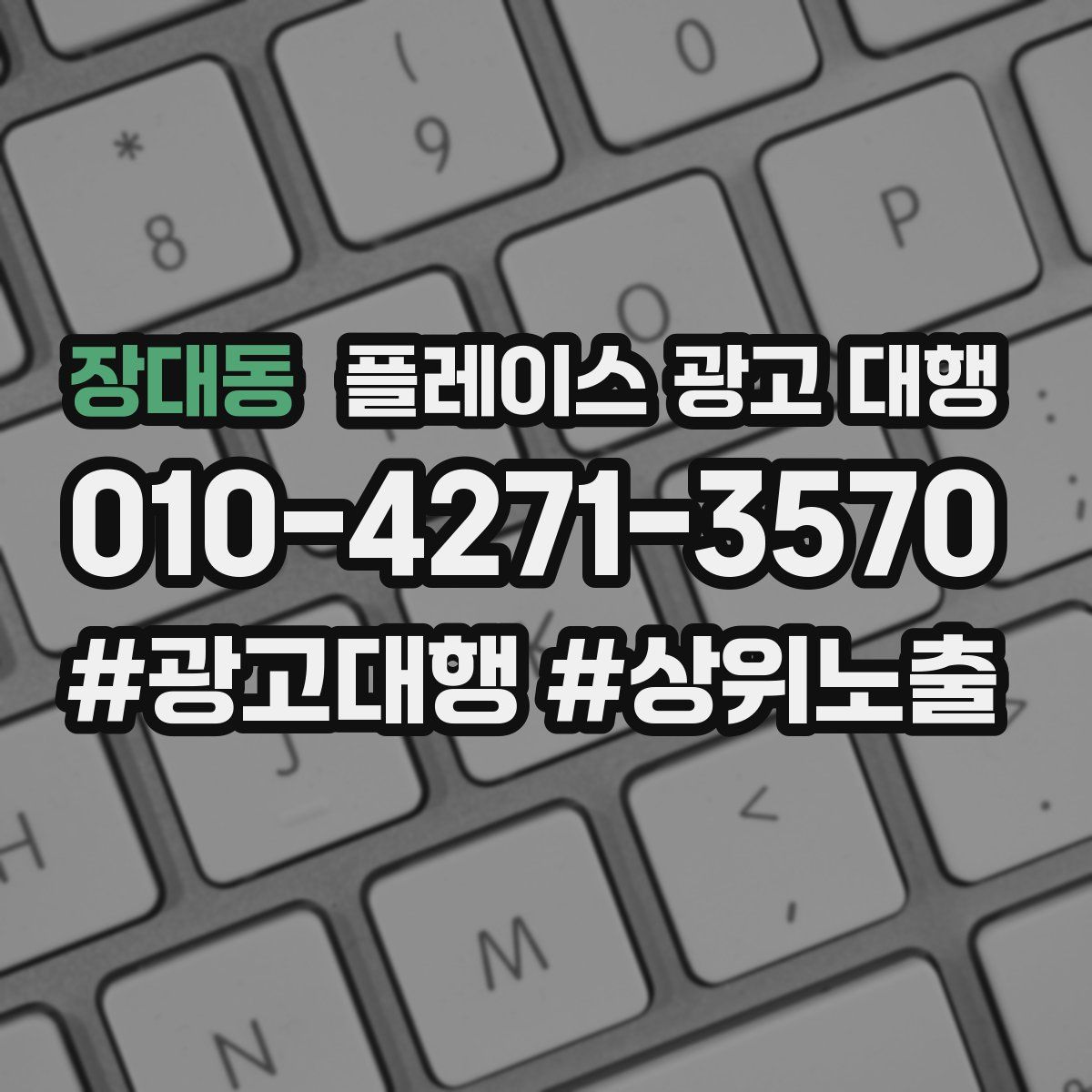 장대동 플레이스 광고 대행
