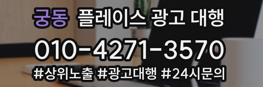 궁동 플레이스 광고 대행