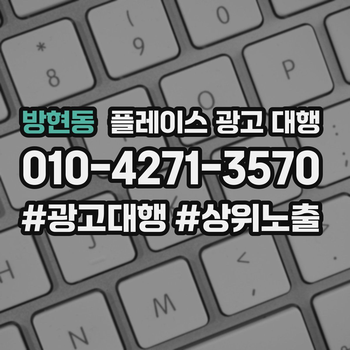 방현동 플레이스 광고 대행
