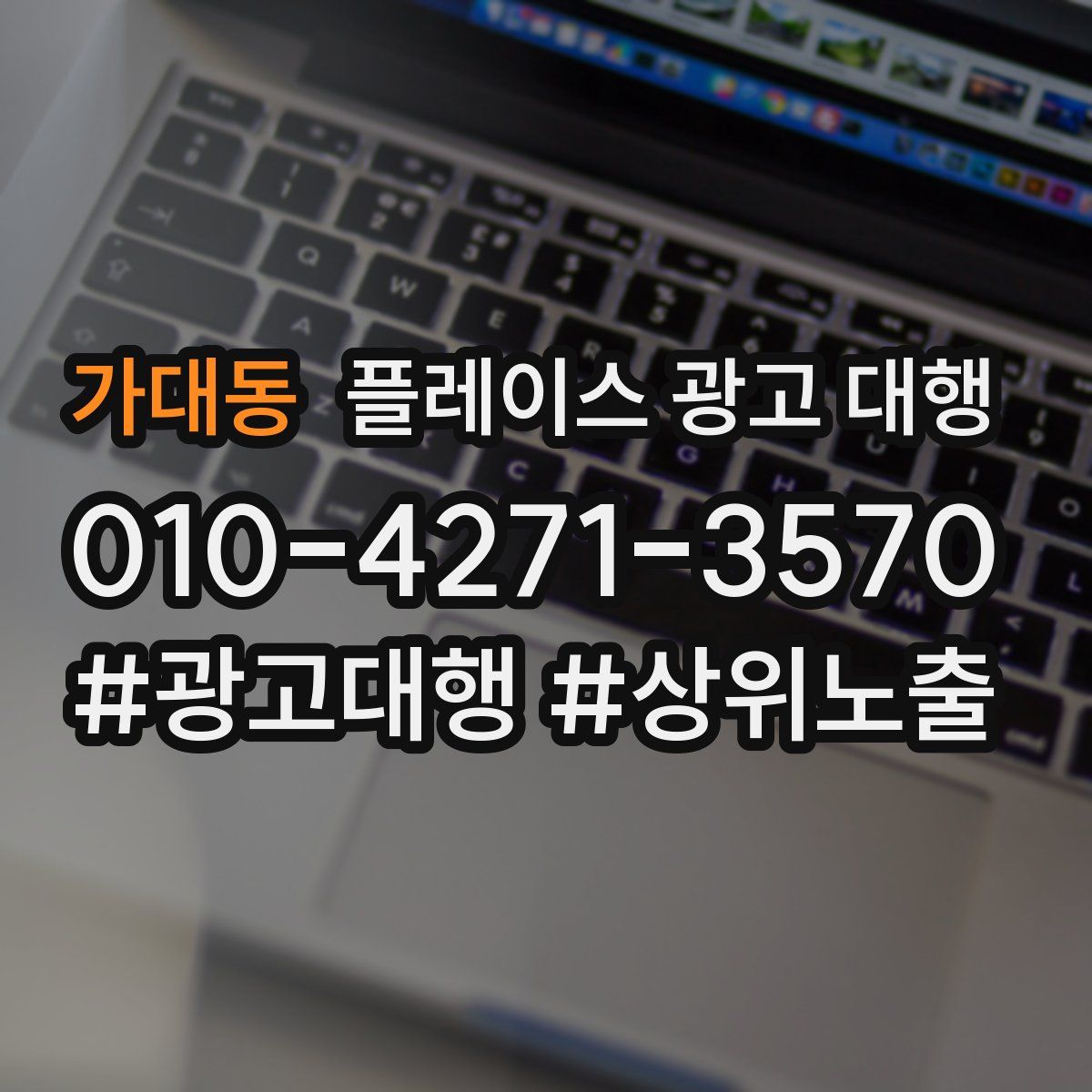 가대동 플레이스 광고 대행