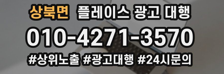 상북면 플레이스 광고 대행