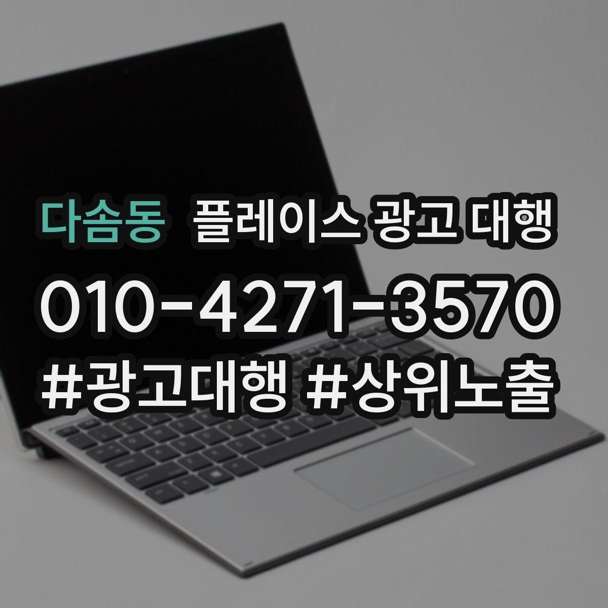 다솜동 플레이스 광고 대행 지역 타깃을 나누는 실무 기준