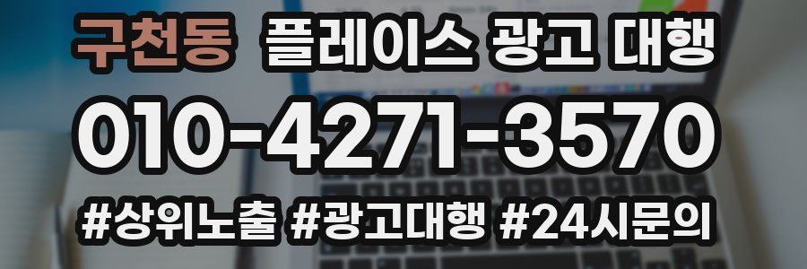 구천동 플레이스 광고 대행