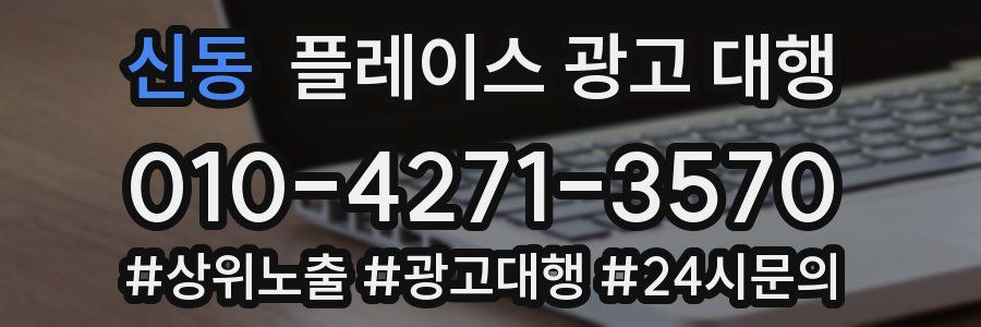 신동 플레이스 광고 대행