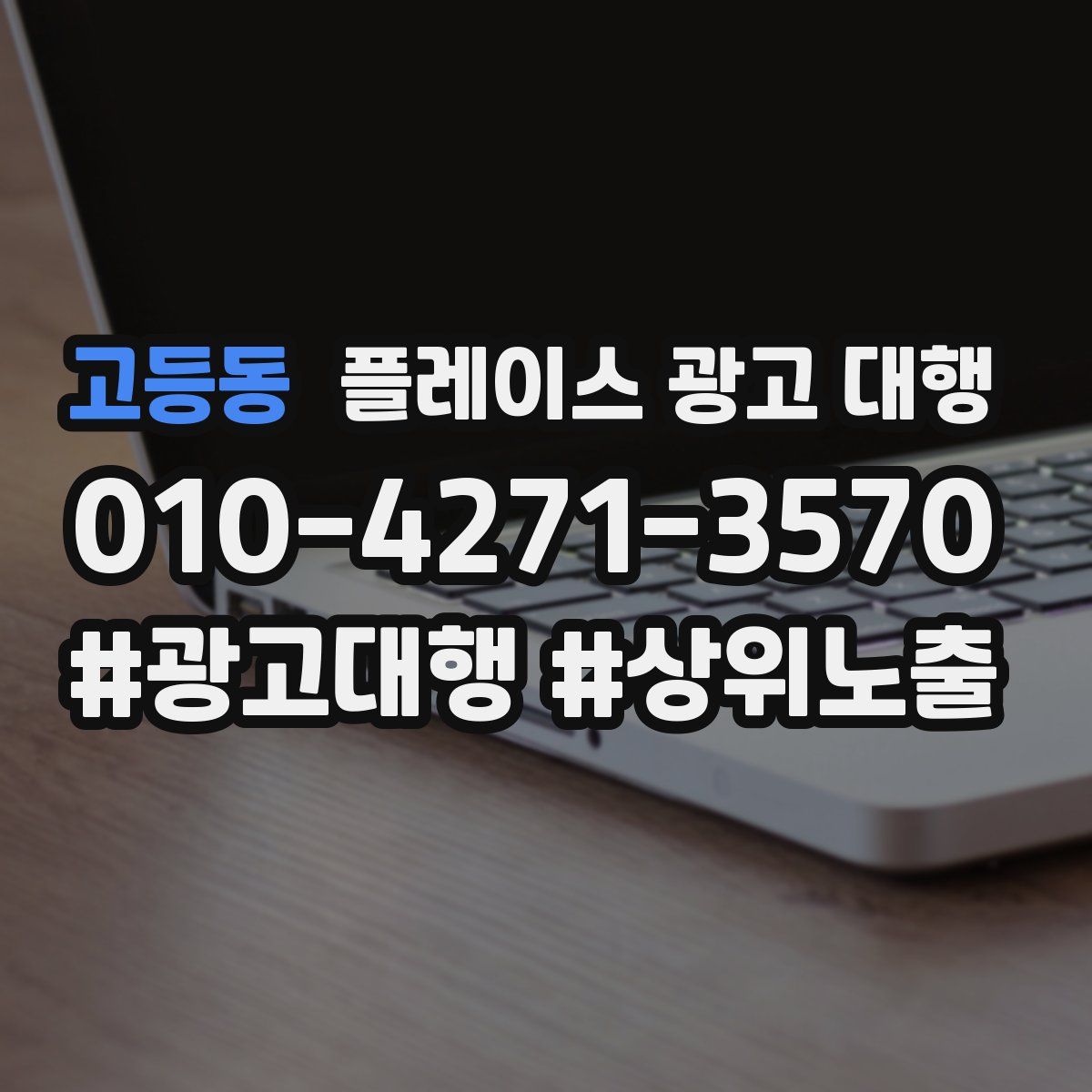 고등동 플레이스 광고 대행