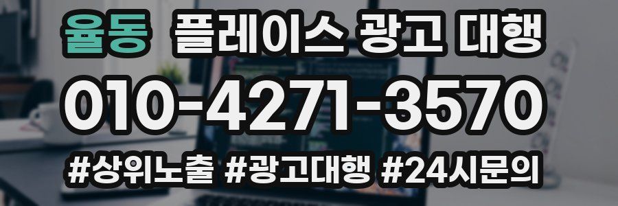 율동 플레이스 광고 대행