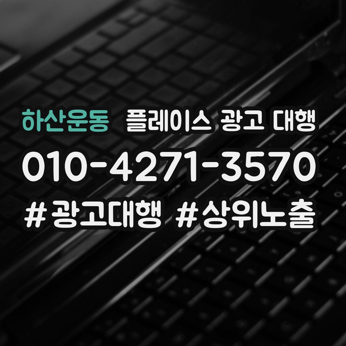 하산운동 플레이스 광고 대행