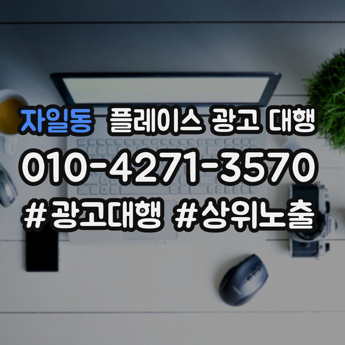 자일동 플레이스 광고 대행
