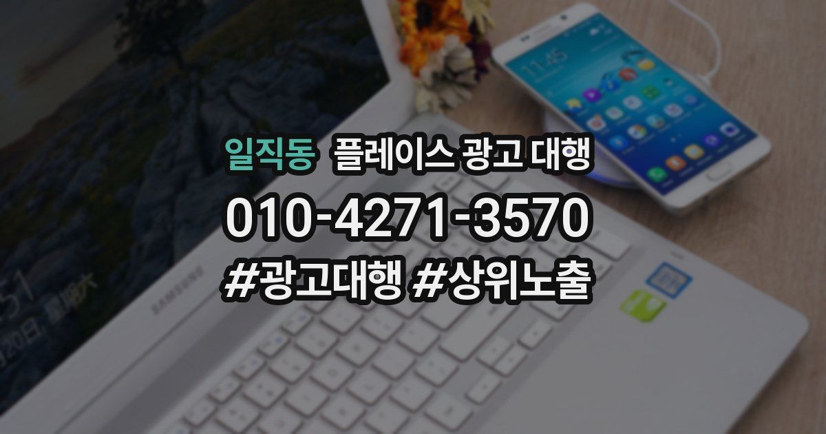 일직동 플레이스 광고 대행