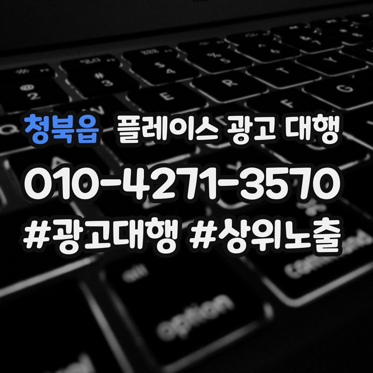 청북읍 플레이스 광고 대행