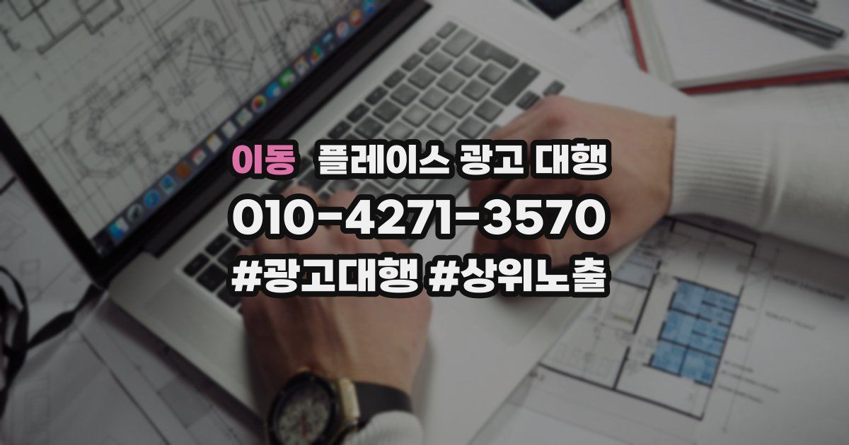이동 플레이스 광고 대행