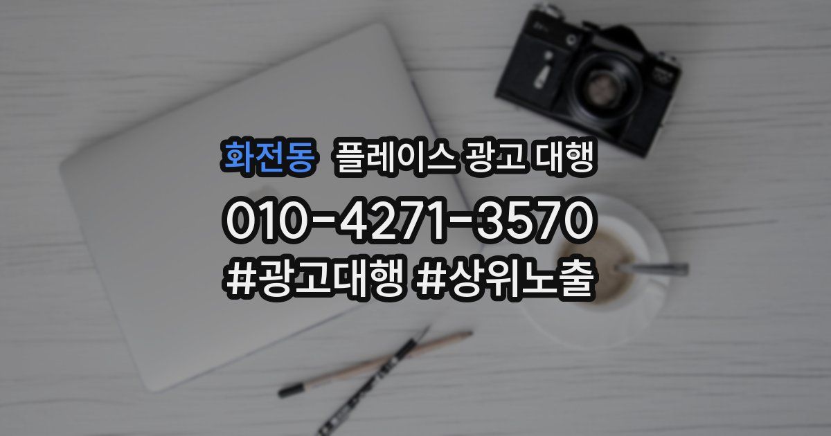 화전동 플레이스 광고 대행