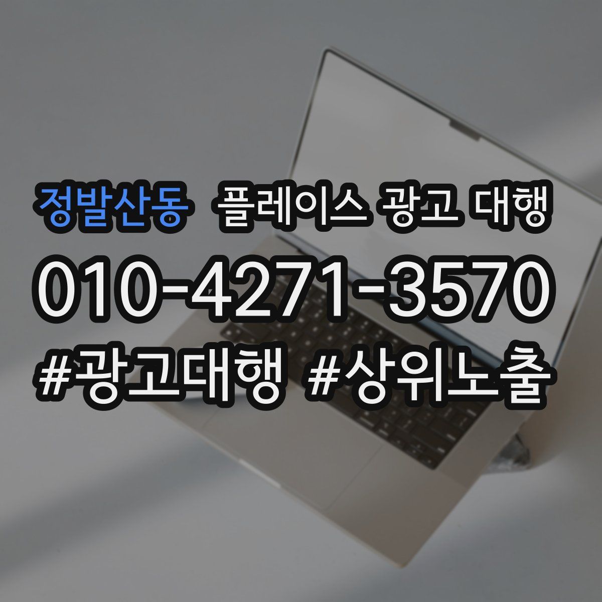 정발산동 플레이스 광고 대행
