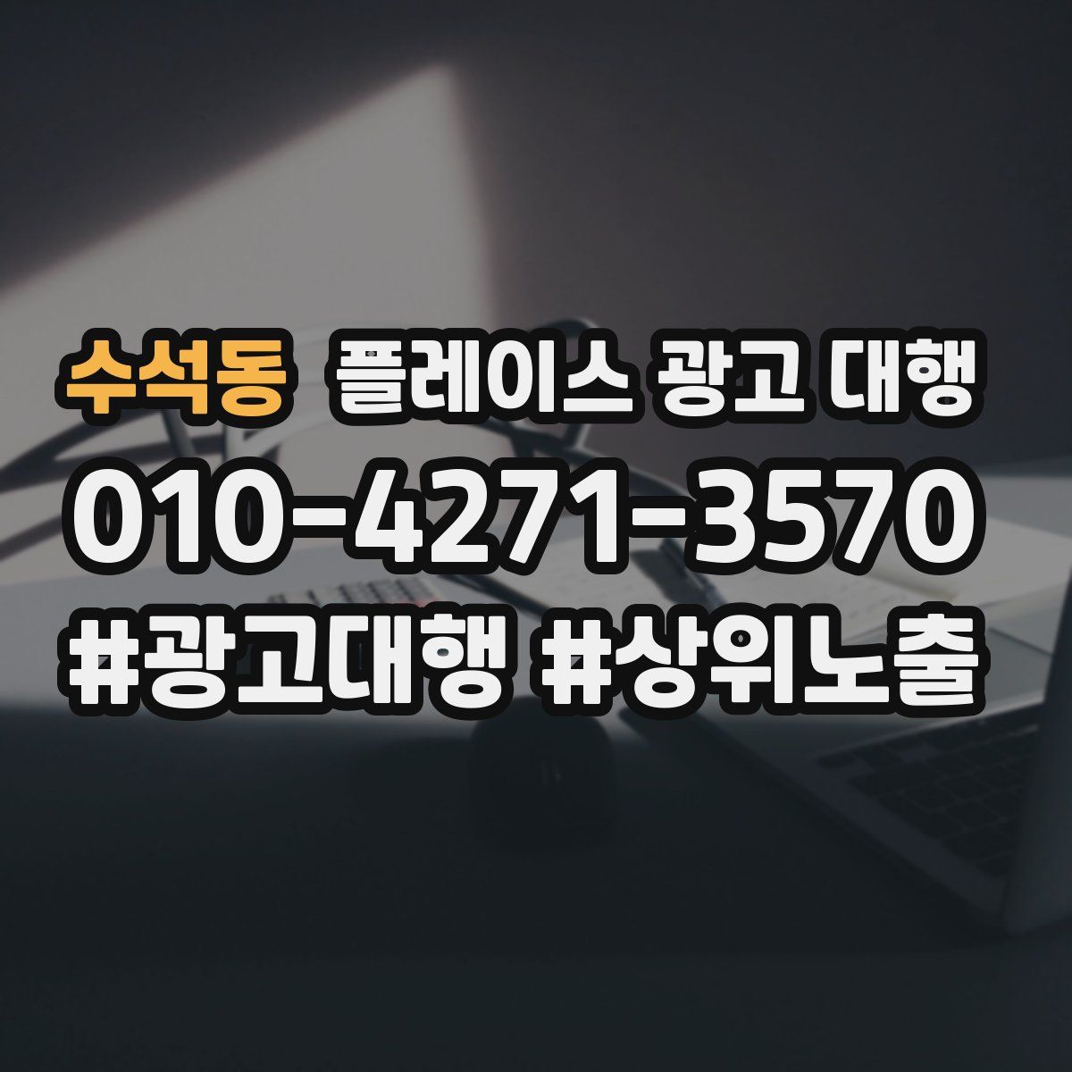 수석동 플레이스 광고 대행