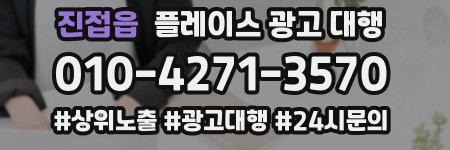 진접읍 플레이스 광고 대행