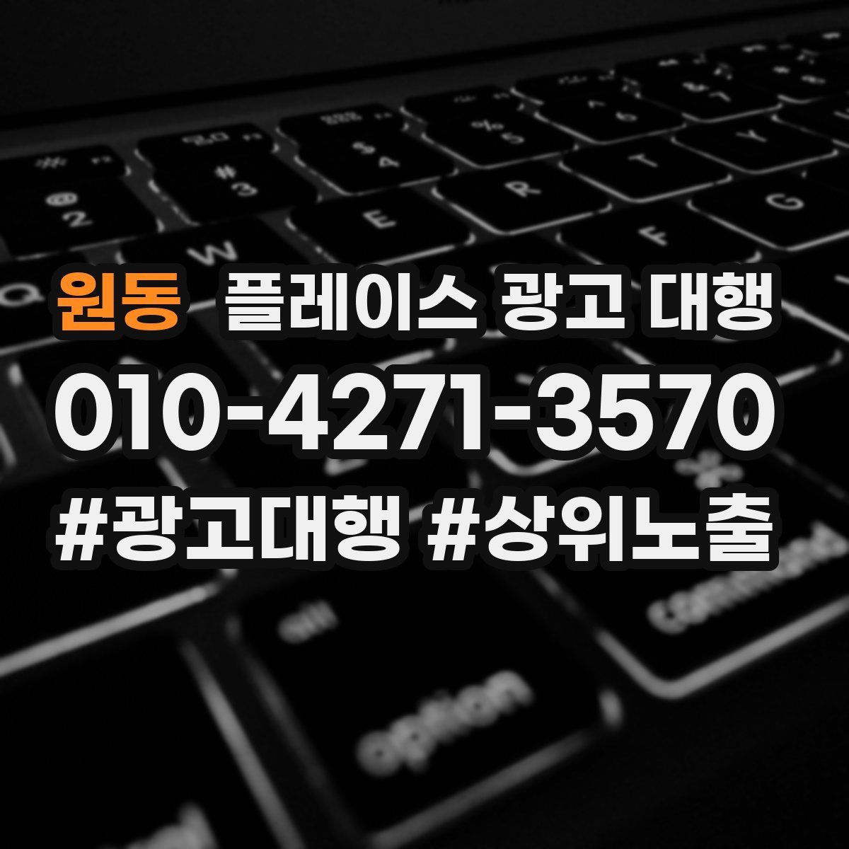 원동 플레이스 광고 대행