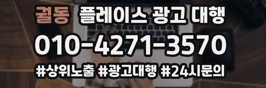 궐동 플레이스 광고 대행