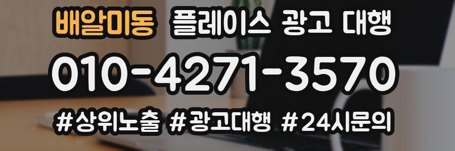 배알미동 플레이스 광고 대행