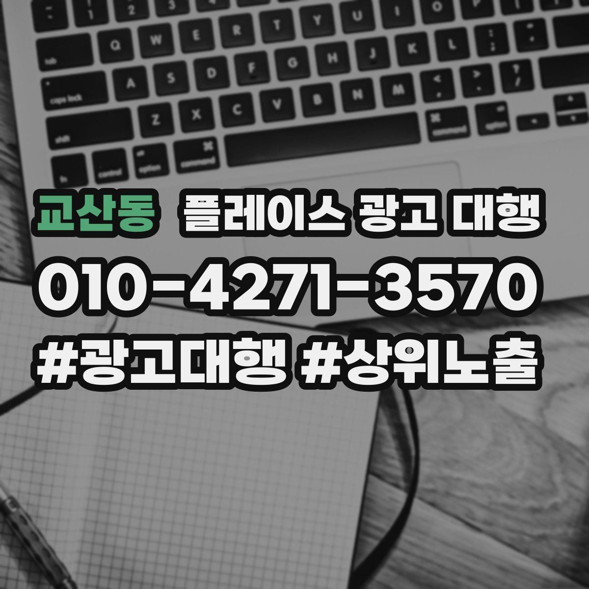 교산동 플레이스 광고 대행