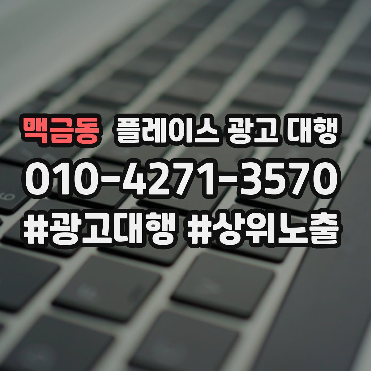 맥금동 플레이스 광고 대행