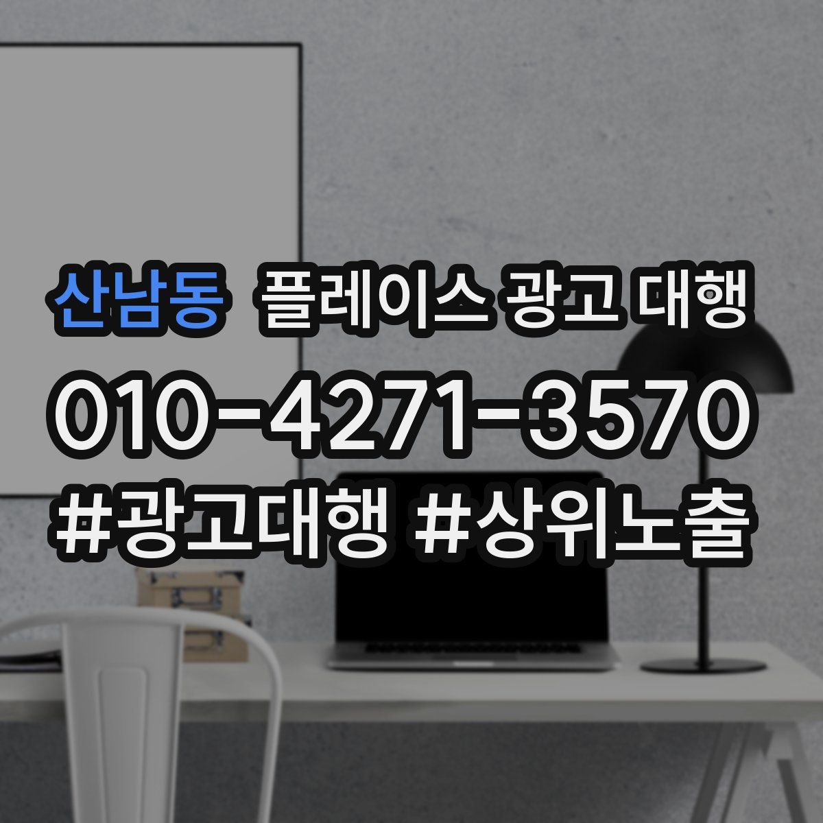산남동 플레이스 광고 대행
