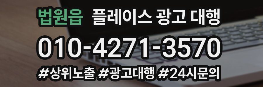 법원읍 플레이스 광고 대행