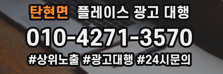 탄현면 플레이스 광고 대행
