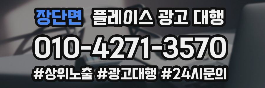 장단면 플레이스 광고 대행