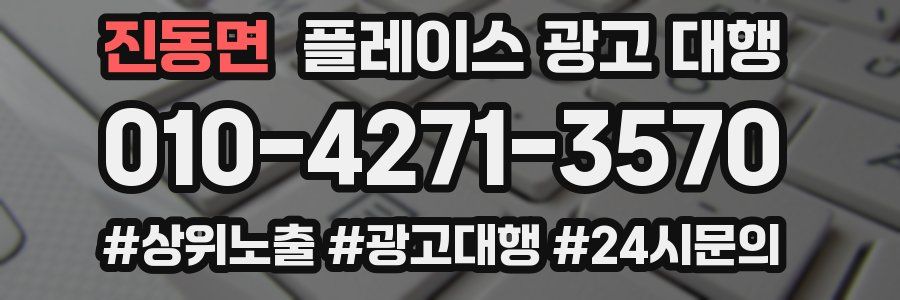 진동면 플레이스 광고 대행