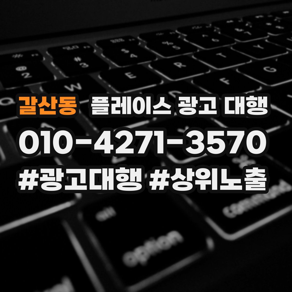 갈산동 플레이스 광고 대행
