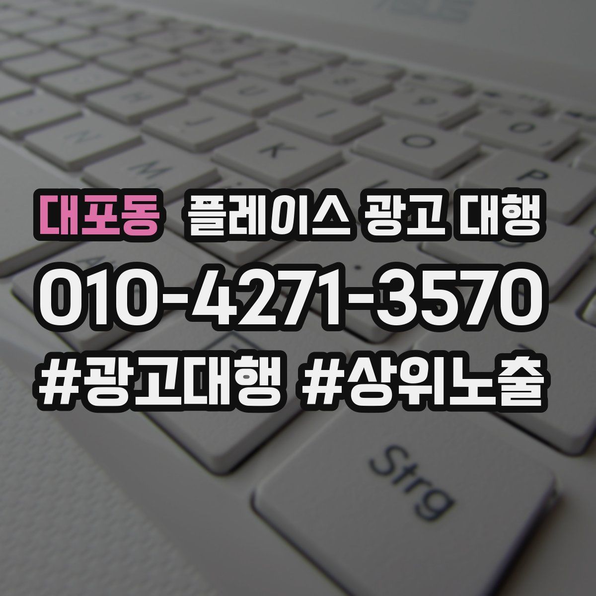 대포동 플레이스 광고 대행