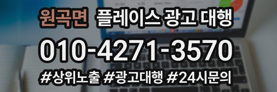 원곡면 플레이스 광고 대행