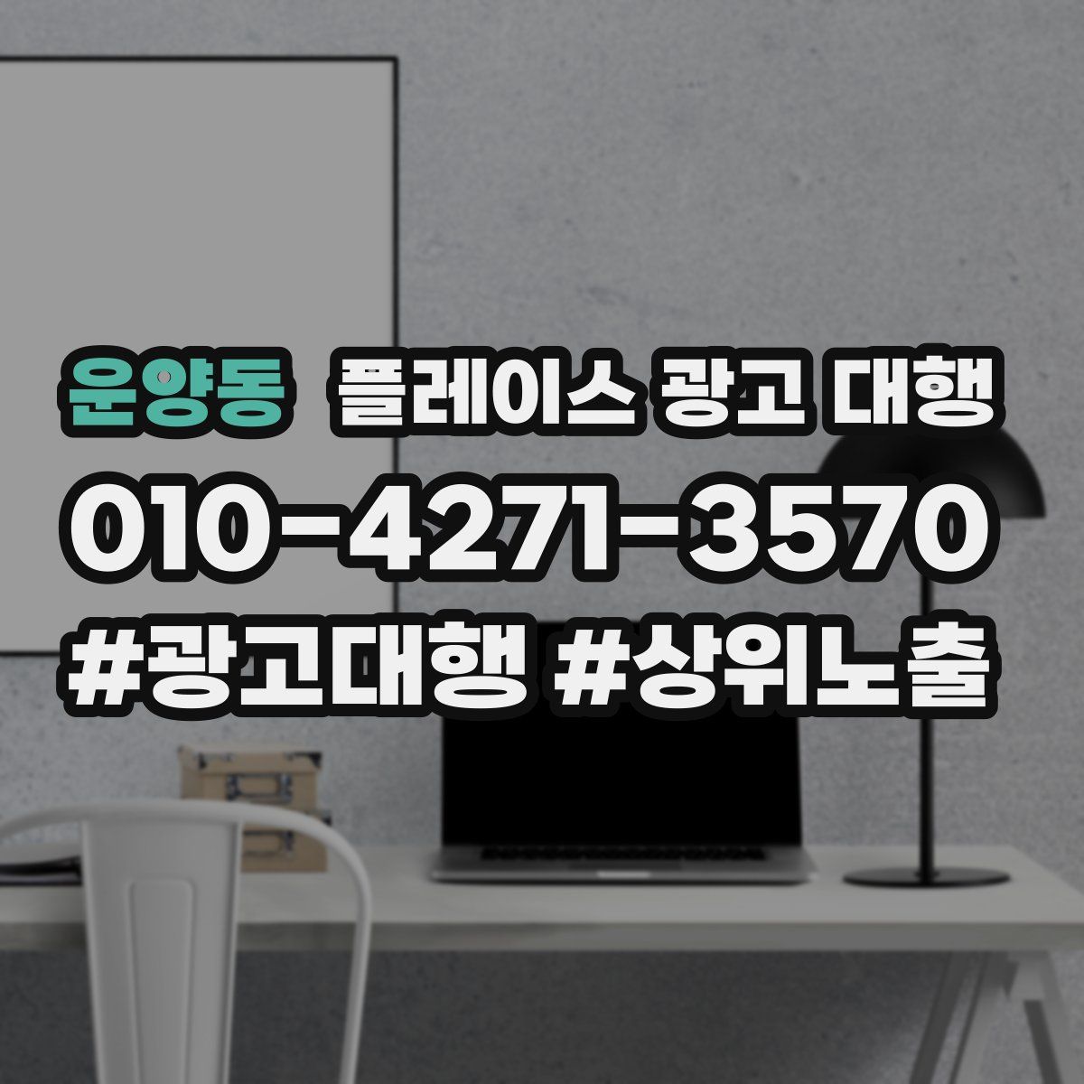 운양동 플레이스 광고 대행