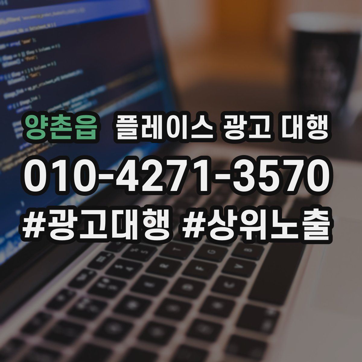 양촌읍 플레이스 광고 대행