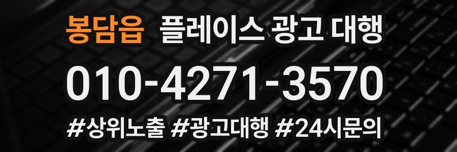 봉담읍 플레이스 광고 대행