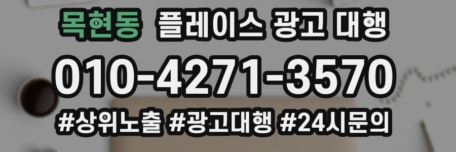 목현동 플레이스 광고 대행