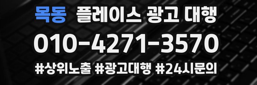 목동 플레이스 광고 대행
