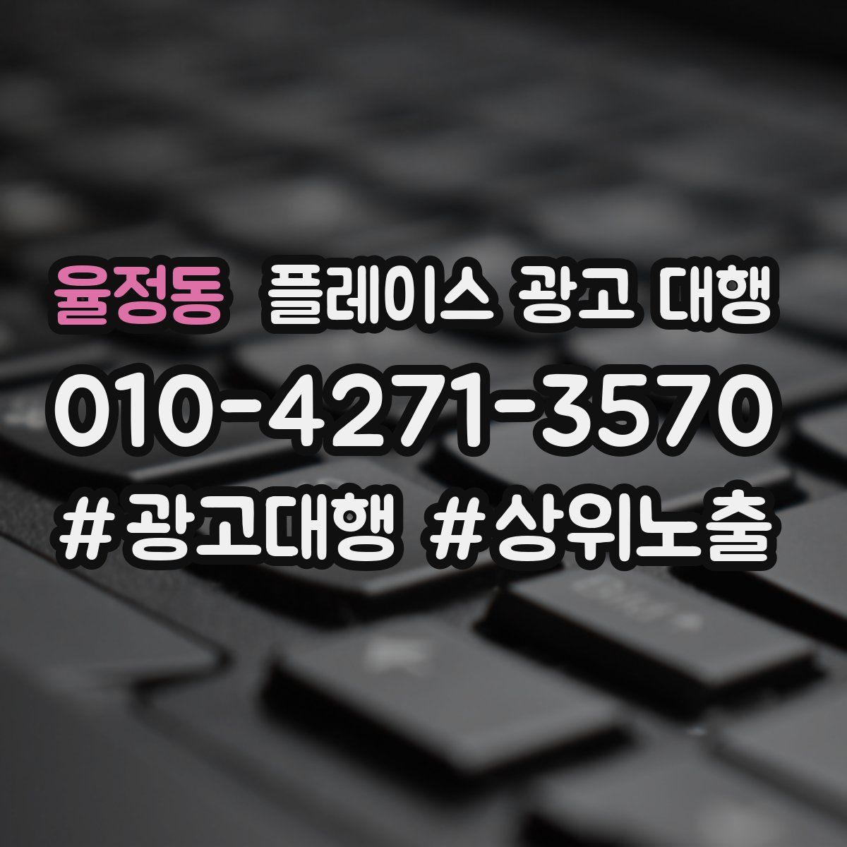 율정동 플레이스 광고 대행