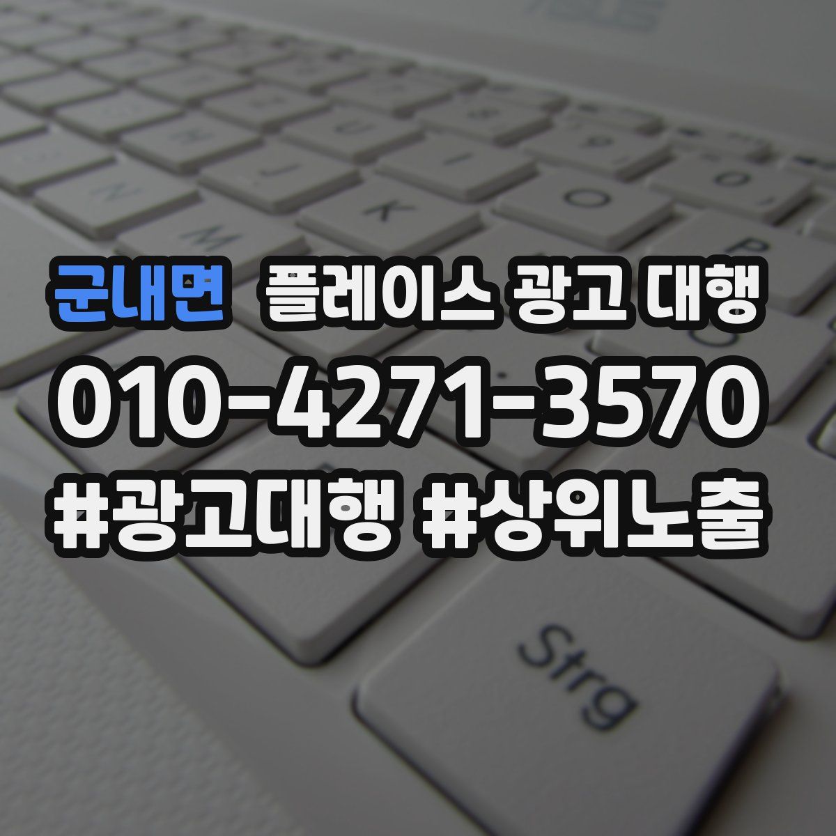 군내면 플레이스 광고 대행