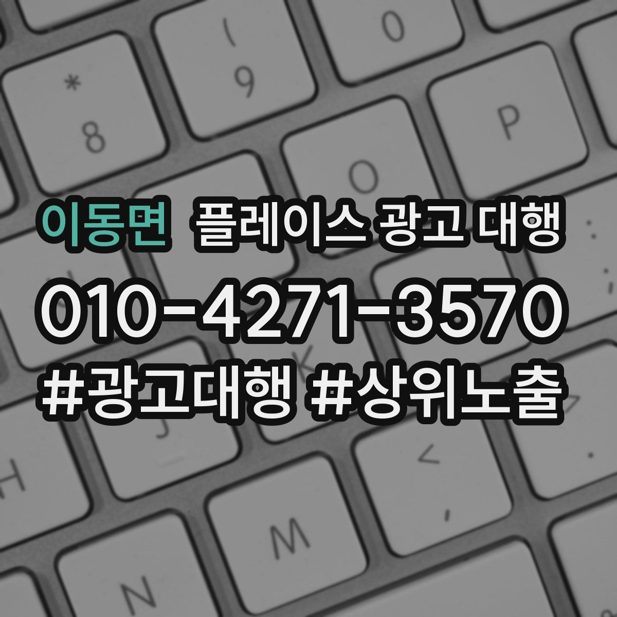 이동면 플레이스 광고 대행