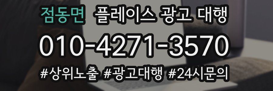 점동면 플레이스 광고 대행